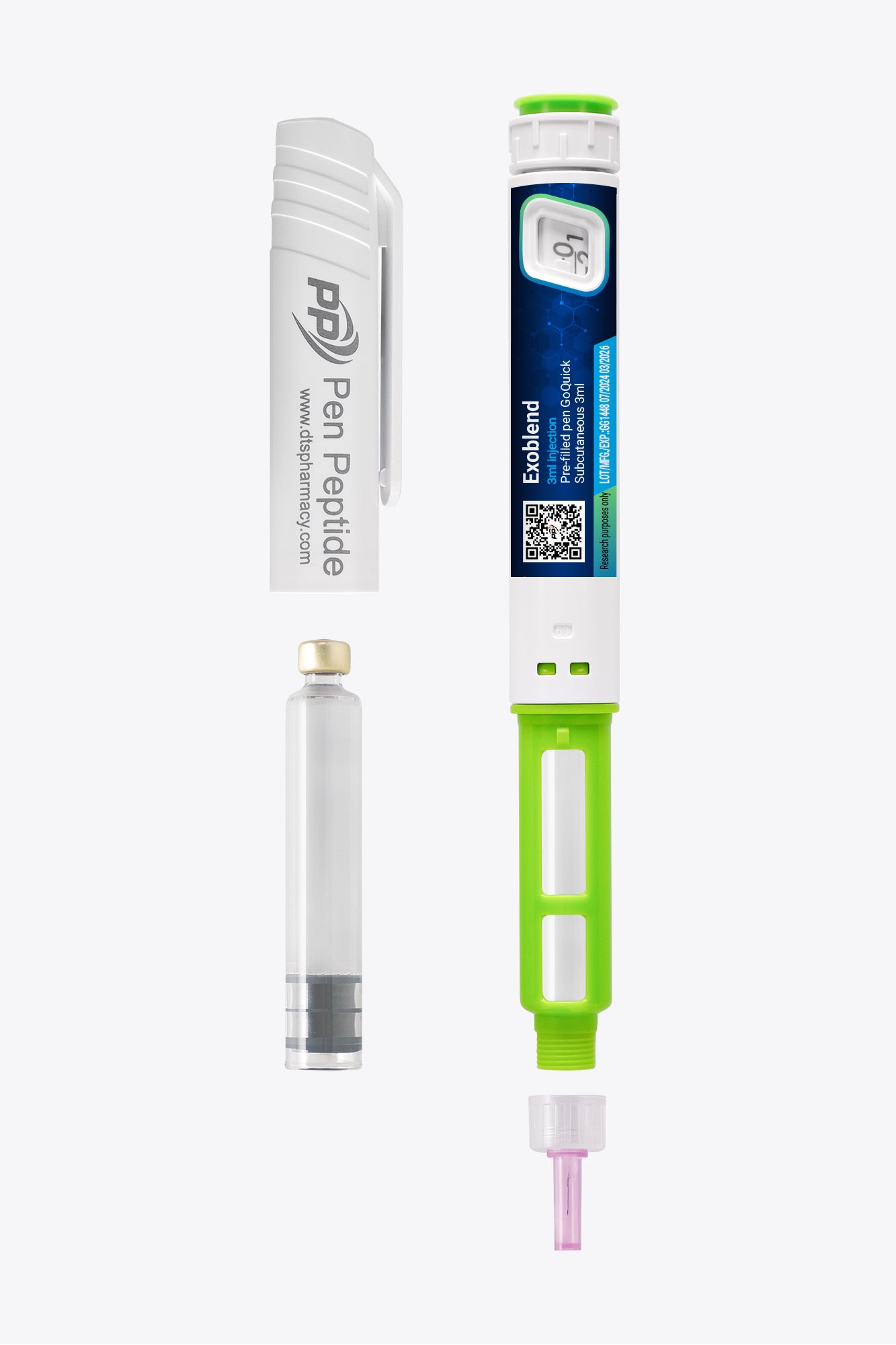 Exoblend 3ml u obliku injekcijske olovke za supkutanu primjenu