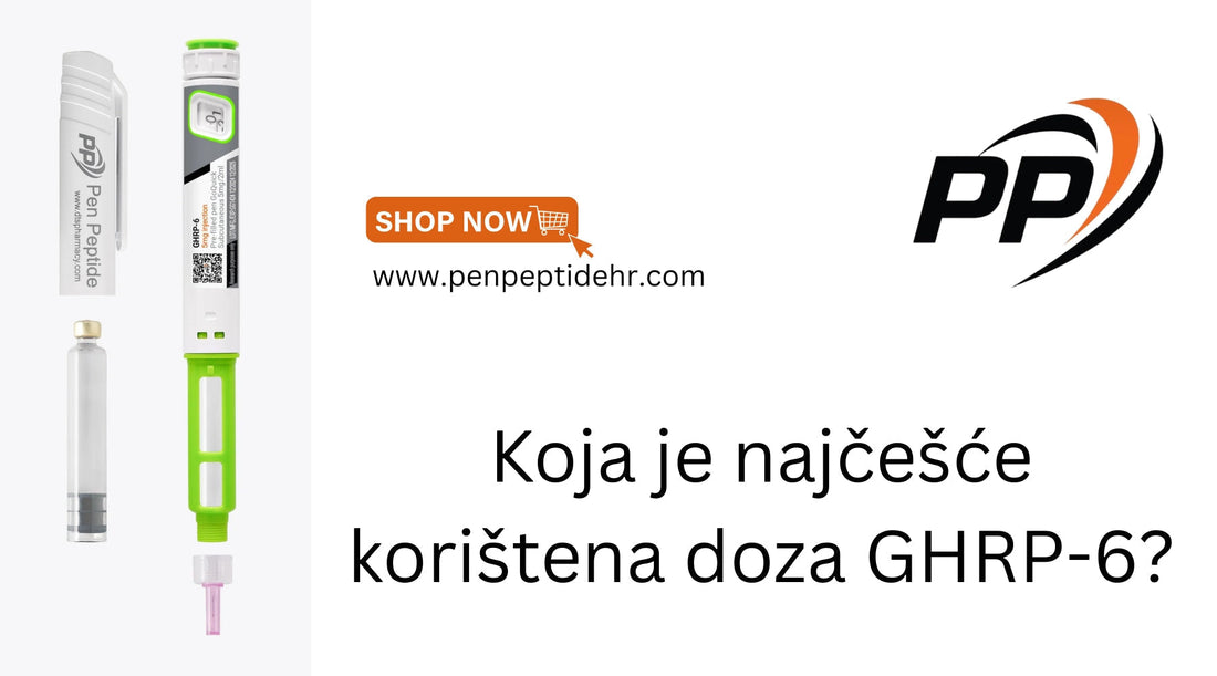 najčešće korištena doza GHRP 6