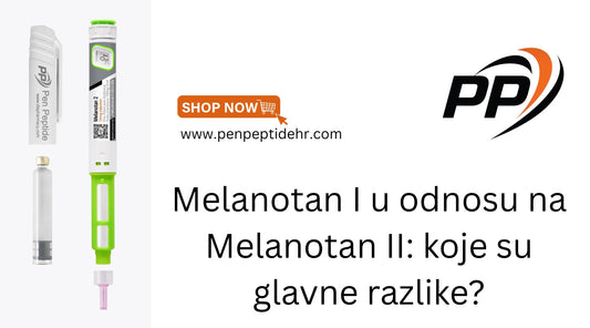 Melanotan I u odnosu na Melanotan II