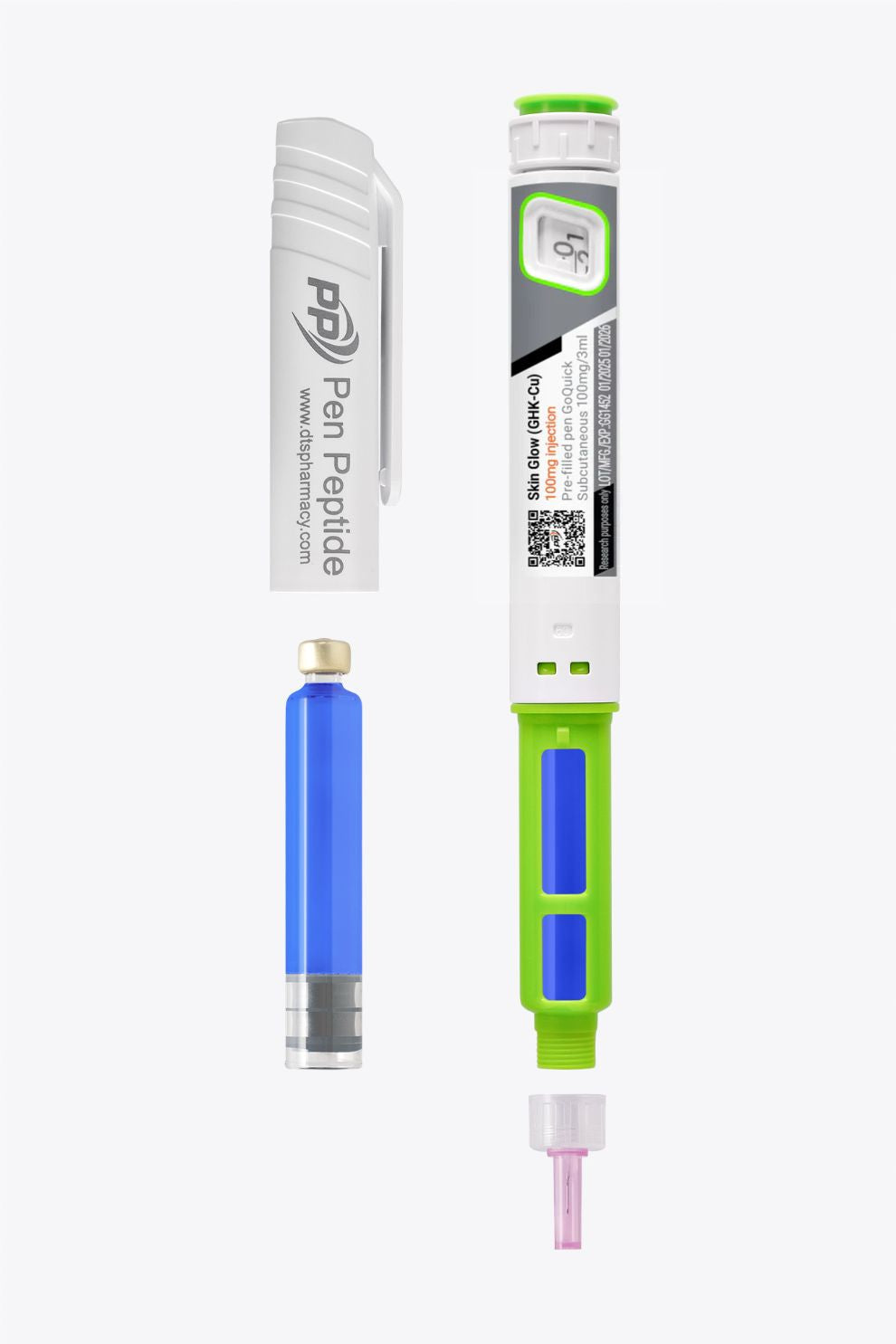 GHK-Cu (Skin Glow) u obliku injekcijske olovke za supkutanu primjenu