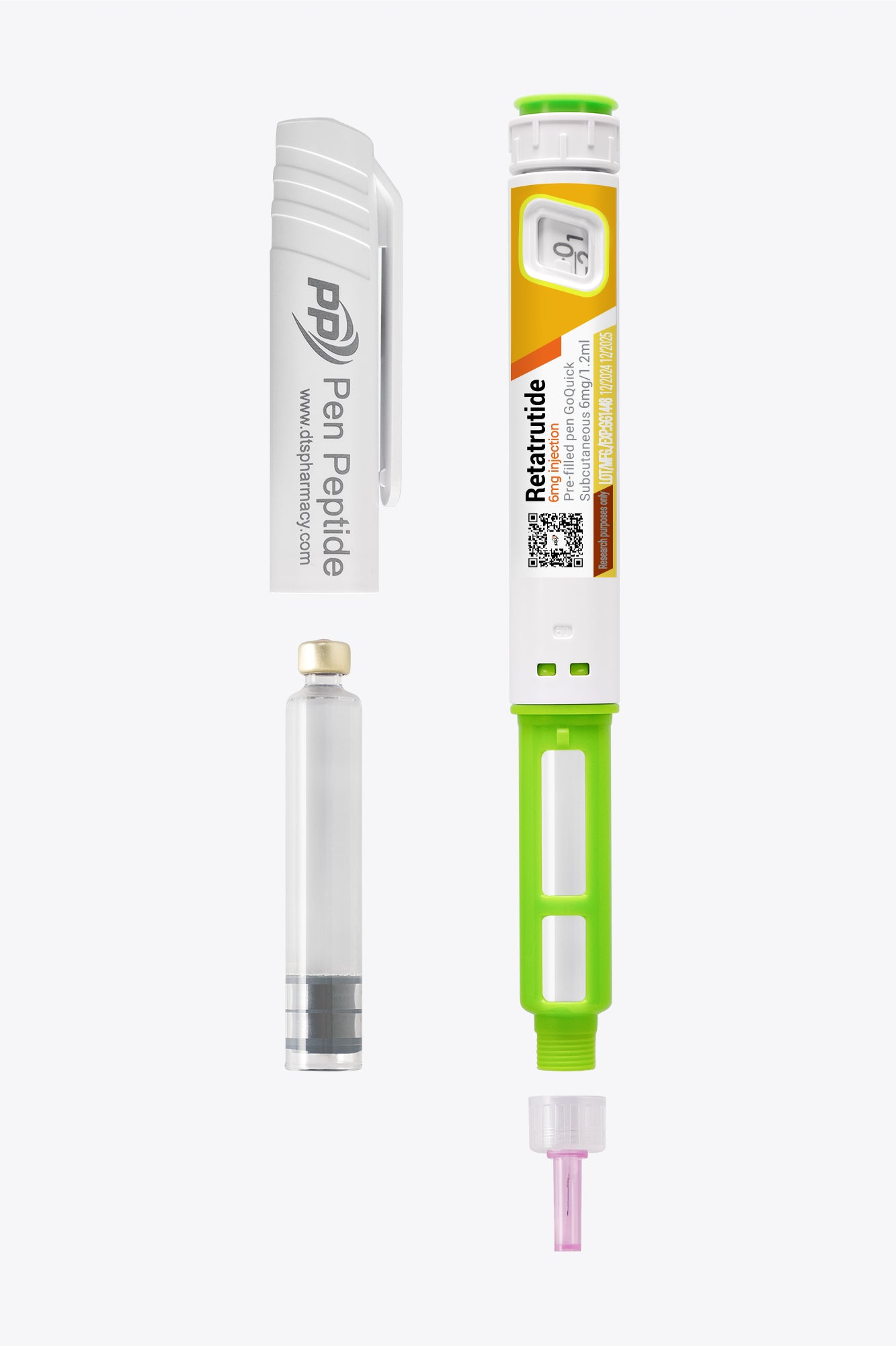 Retatrutide 6mg u obliku injekcijske olovke za supkutanu primjenu