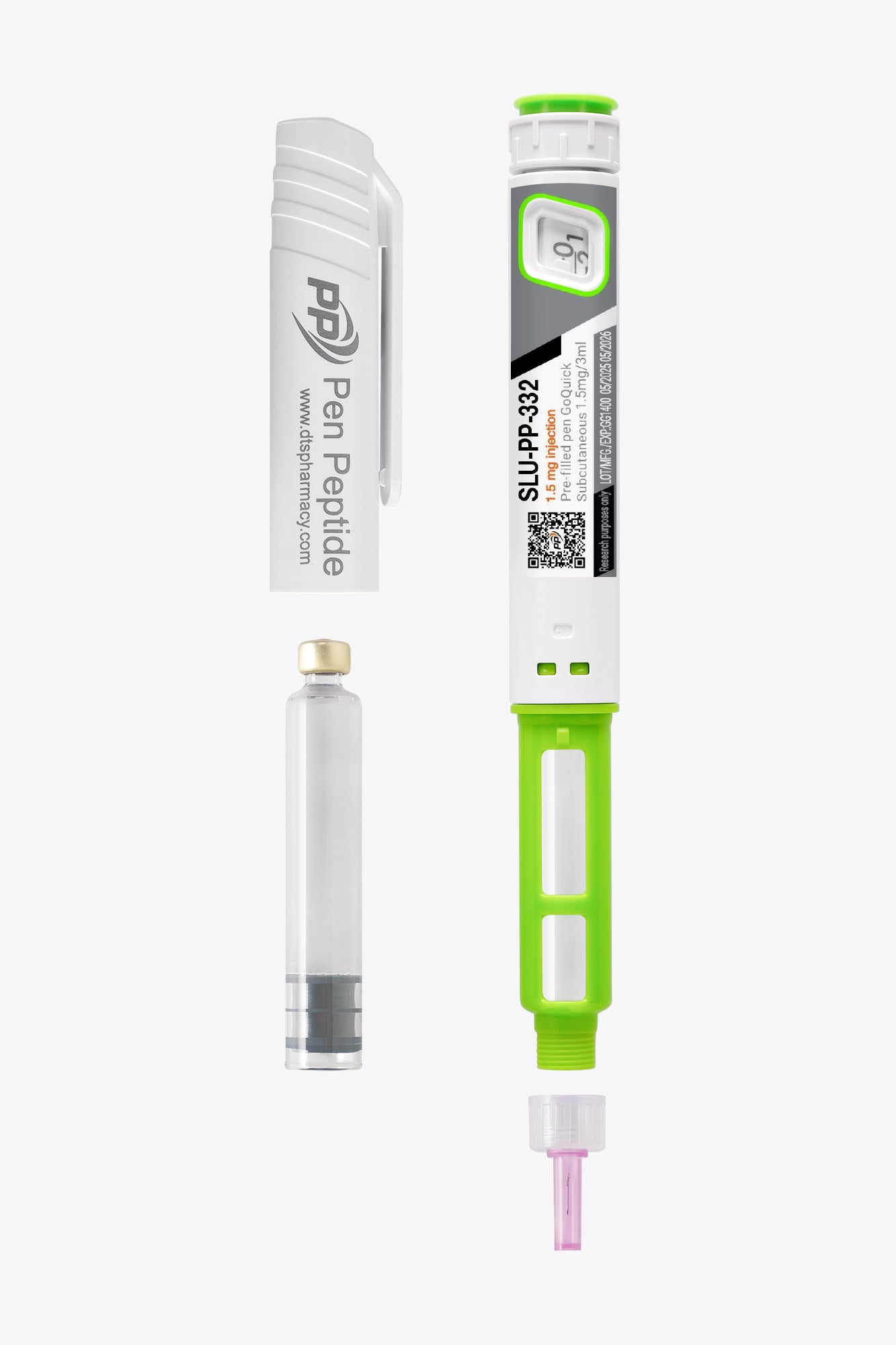 SLU-PP-332 u obliku injekcijske olovke za supkutanu primjenu